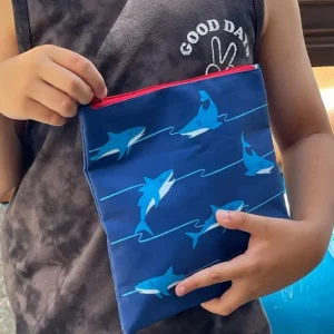 1Stk Sandwich- Og Snackpose, Sharks*Yumbox New