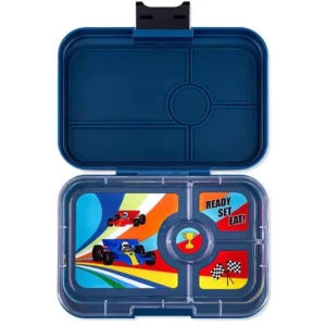 Tapas 4 Rum, Blue/Race Car*Yumbox Cheap