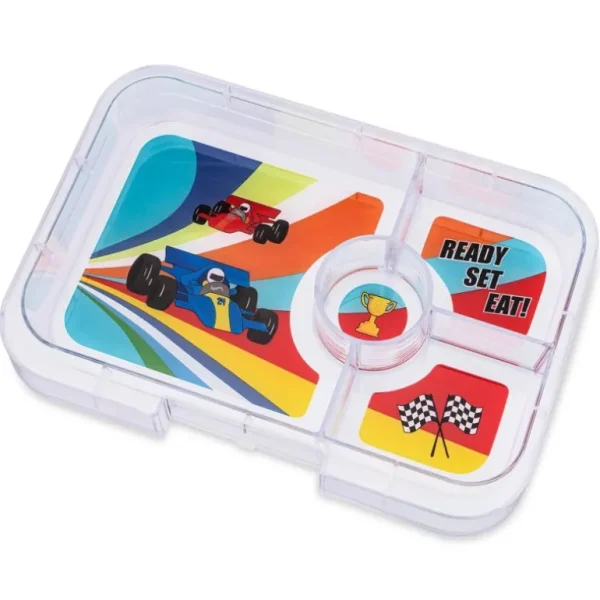 Tapas 4 Rum, Green/Race Car*Yumbox Cheap
